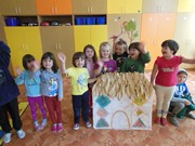 Práce dětí z MŠ Vlkava